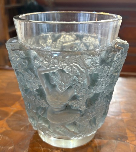 René lalique bacchus - lalique, vase