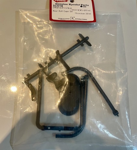 Kyosho scorpion rear - rear, cage