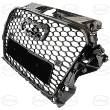 Gloss Black Honeycomb Mesh