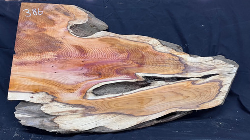 Hardwood yew coffee table - hardwood,