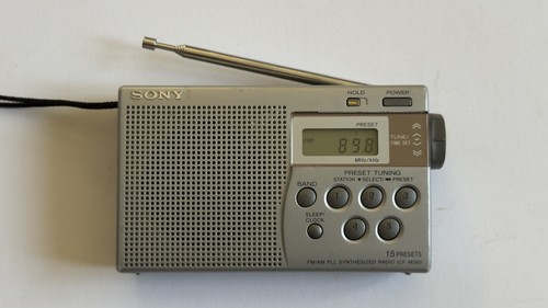 Sony icf m260 portable clock - sony, icf-m260
