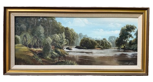 John grain oil painting - grain, a