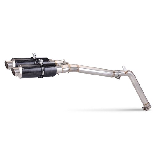 Exhaust muffler tips mid - muffler,