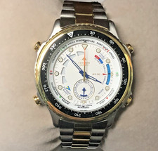 Rare Vintage Citizen "Yacht Timer" Watch 6840-G80116K GN-4-S One-Owner