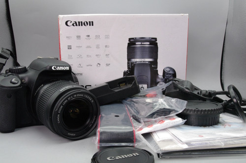 Boxed canon eos - 550d, +
