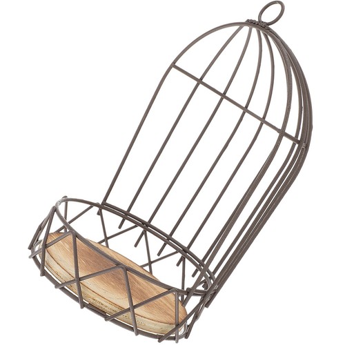 Iron metal bird - bird, cage