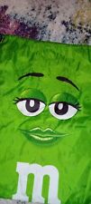 M & M Green Drawstring Bag From M&M World