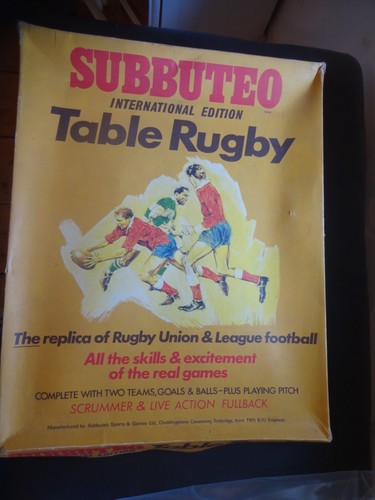 Subbuteo rugby international - rugby, ~