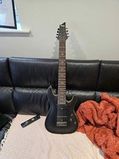 Schecter Demon-8 Black Satin