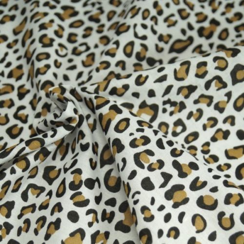 Polycotton fabric animal - polycotton,