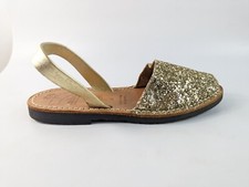 Mibo Gold Leather Glitter