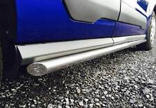 Side Bars + Down Lights For Mercedes Vito Viano SWB MWB 2014+ Stainless Steel