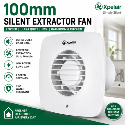 Xpelair bathroom extractor fan - extractor,