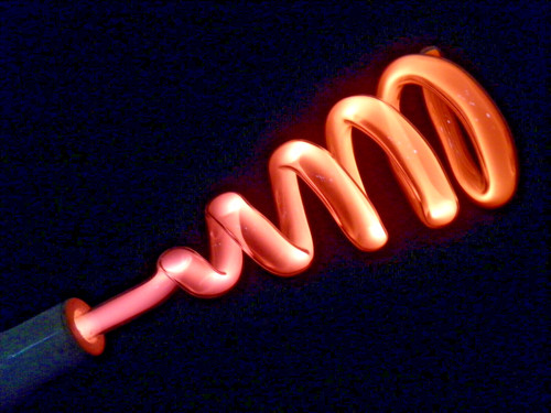 Electrode man neon penis - electrode,