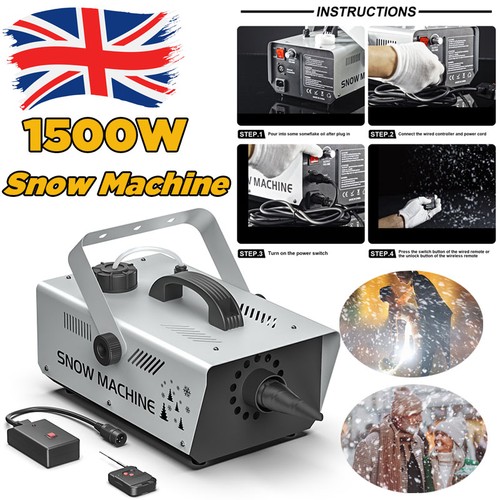 1500w snow machine christmas - 1500w,