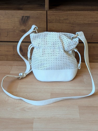 Reiss white perforated leather - reiss,