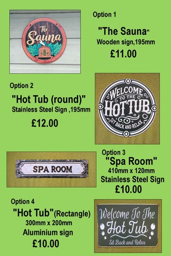 Sauna room signs - sauna,