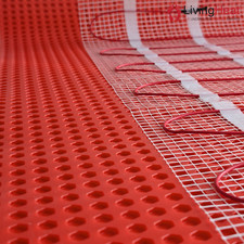 NEW Self Adhesive Anti Fracture Decoupling Membrane Tiles & Electric Heat Mats