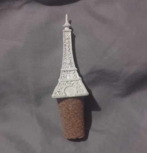 Eiffel tower bottle cork - bottle,