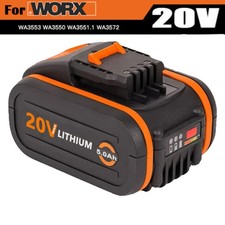 For Worx 20V 5.0Ah Li-Ion
