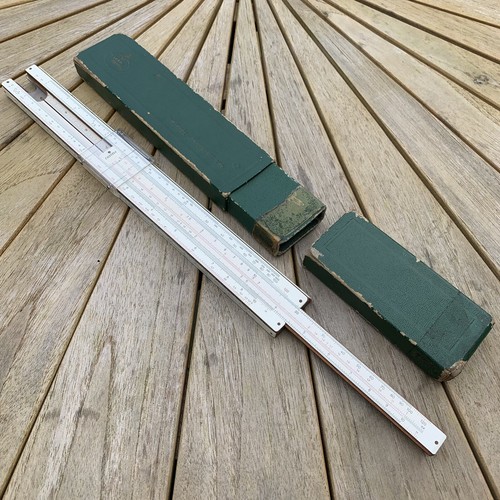 Vintage 1952 slide - rule, german