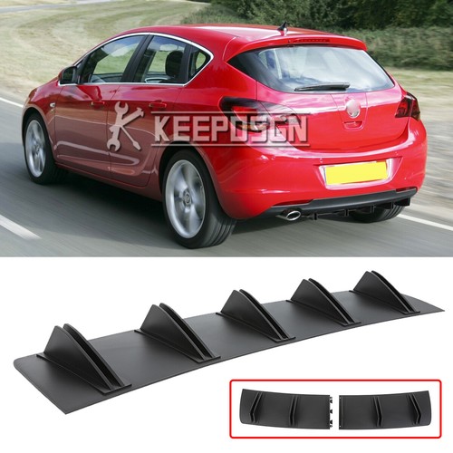 Rear bumper spoiler diffuser - rear,