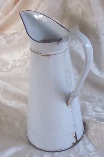 French vintage enameled