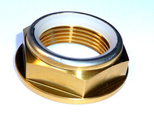 Aprilia RSV 1000 TUONO 2002-2011 Gold TITANIUM REAR AXLE FLANGED NUT RACE SPEC