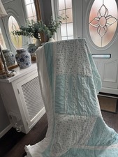 Vintage Look Bed Throw and 2