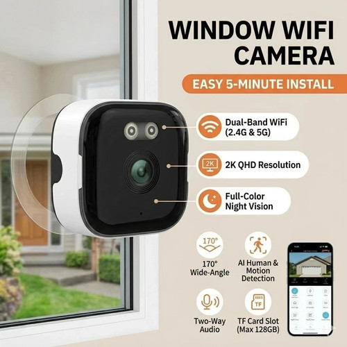 Window security camera - security,