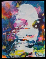 JM ROBERT Screenprint Handfinish Signed +sticker banksy,shepard fairey,vhils