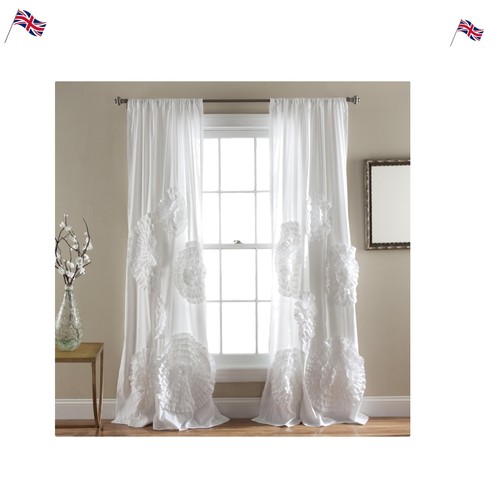 Serena floral curtain panel - serena,