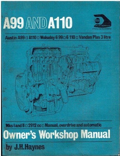 Austin a99 a110 - mk2, incl