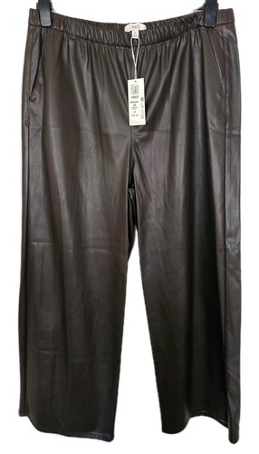 Trousers faux leather - m&s,