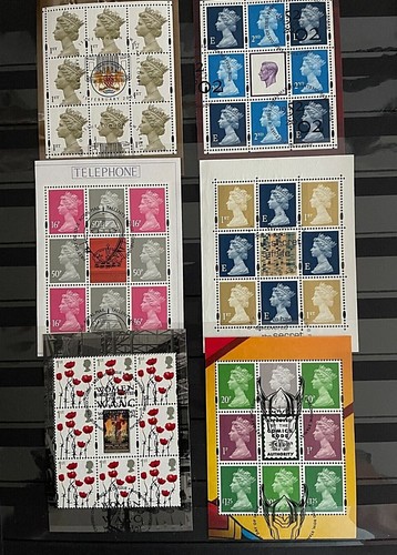 Stamps prestige panes fine - gb,