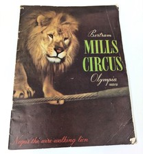 Bertram Mills Circus Olympia Vintage Programme 1950 - 1951 Season