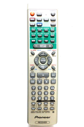 Pioneer receiver remote - pioneer,