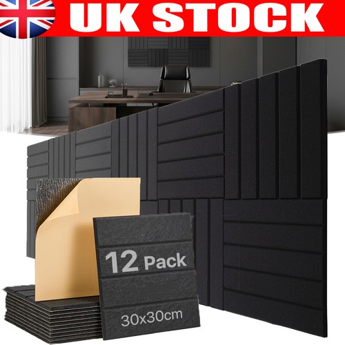 12x acoustic wall panel - acoustic, tiles
