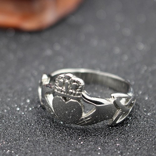 Men claddagh ring celtic - ring,