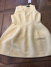 Zara Women's Yellow Dress Size L (k2)