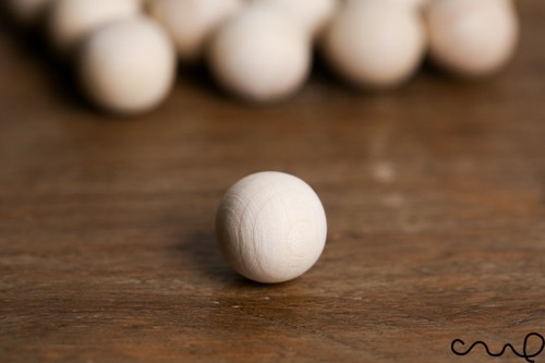 20pcs 15mm wooden - 15mm, balls