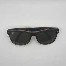 Ray Ban - Wayfarer Folding Classic - Polished Light Havana - Brown - Sunglasses