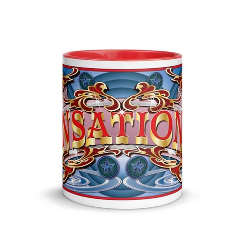 Sensational fairground art mug - fairground,