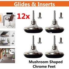 Chrome Glides Feet Legs