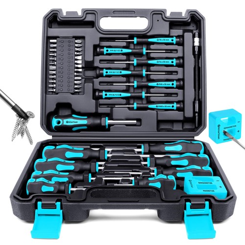 Magnetic screwdrivers set with - magnetic,