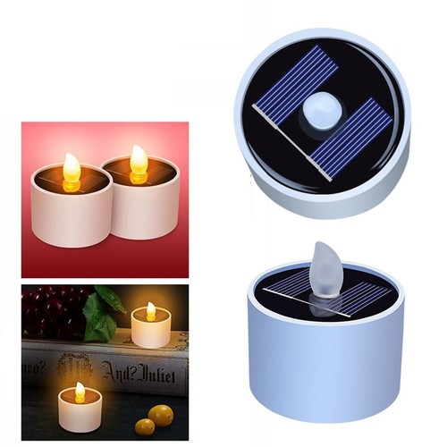 Solar power led candles - solar,