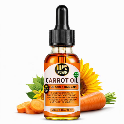 Huked carrot oil vitamin - carrot,