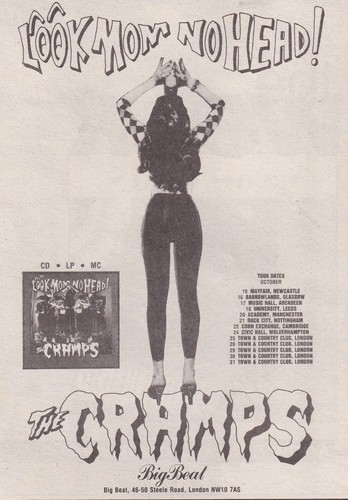 The cramps look mom - look, no