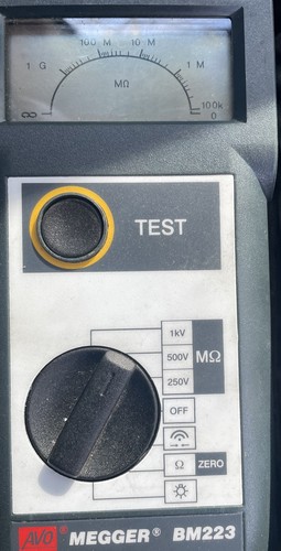 Avo megger bm223 1000 - /, volt