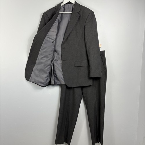 Suit mens size grey 2 - suit,